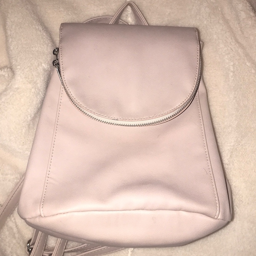 Pink backpack